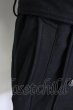 画像7: CIVARIZE / メルトンロングトレンチコート 46 ブラック T-25-03-06-013-CI-ou-YM-ZT-M111 (7)