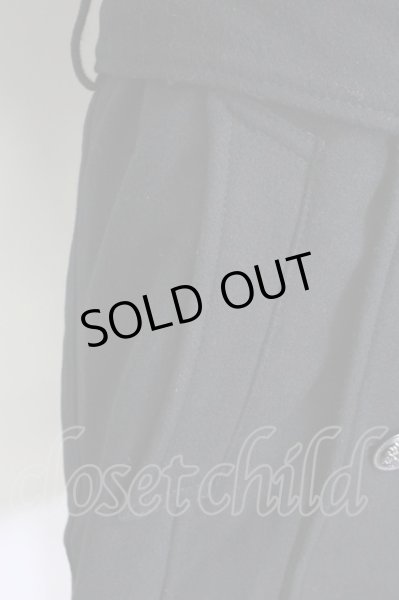 画像7: CIVARIZE / メルトンロングトレンチコート 46 ブラック T-25-03-06-013-CI-ou-YM-ZT-M111 (7)