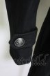 画像8: CIVARIZE / メルトンロングトレンチコート 46 ブラック T-25-03-06-013-CI-ou-YM-ZT-M111 (8)