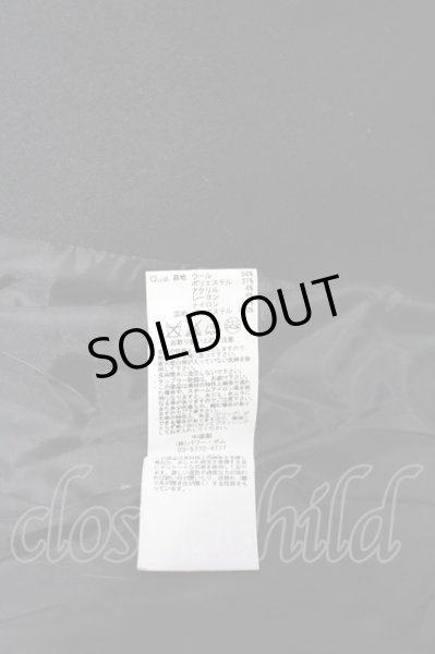 画像12: CIVARIZE / メルトンロングトレンチコート 46 ブラック T-25-03-06-013-CI-ou-YM-ZT-M111 (12)