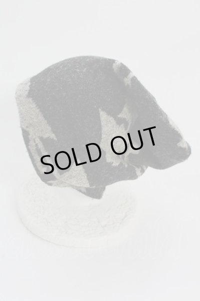 画像2: kiryuyrik / Beanie キャップ  ブラックｘグレー T-25-03-06-016-ki-za-YM-ZT312 (2)