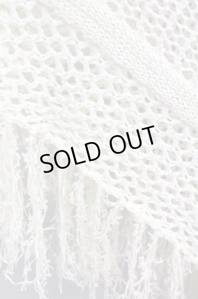 画像7: CIVARIZE / Array ローゲージニットポンチョ F アイボリー（ホワイト） T-25-03-06-003-CI-to-YM-ZT (7)