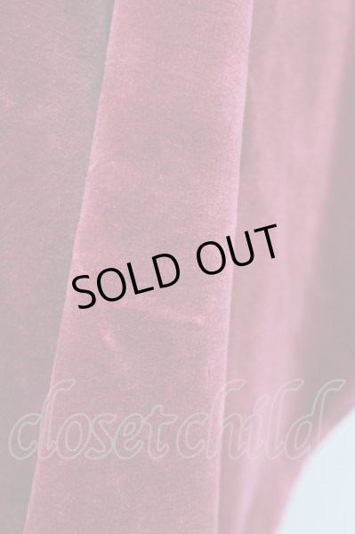 画像8: kiryuyrik / Velor Hoodie パーカー　 M レッド T-25-03-06-007-ki-to-YM-ZT312 (8)