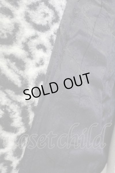 画像7: CIVARIZE / Engrose ゴートレザー切り替えライダースジャケット 46 グレーｘブラック T-25-03-06-010-CI-ou-YM-ZT (7)