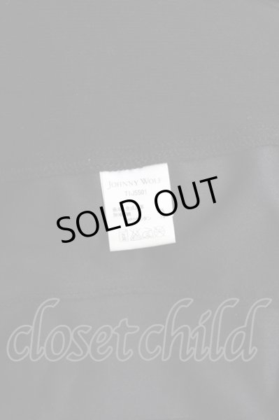 画像11: JOHNNY WOLF / パーカー.JOHNNY STAR-LEATHER LOOK　ライダース ビッグフード 1 ブラック T-25-04-22-002-JO-to-YM-ZT (11)