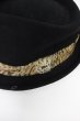 画像3: NEW ERA / キャップ.レオパードラベル中折ハット XL ブラックｘブラウン T-25-04-22-001-NE-0-YM-ZT134 (3)