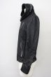 画像3: JOHNNY WOLF / パーカー.JOHNNY STAR-LEATHER LOOK　ライダース ビッグフード 1 ブラック T-25-04-22-002-JO-to-YM-ZT (3)