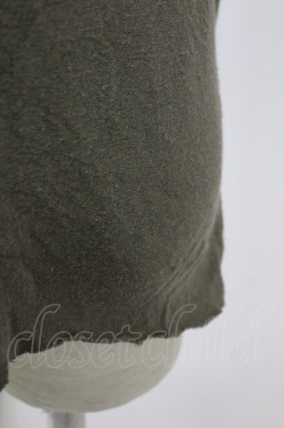 画像8: LGB / SLEEP WALK/LS/MINI オフショルカットソー 0（レディース） カーキ T-25-06-19-015-LG-sh-YM-ZT190 (8)