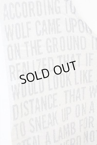 画像3: BUFFALO BOBS / バナナカットシルエットTシャツ  ホワイト T-25-06-19-017-BU-ts-YM-ZT (3)