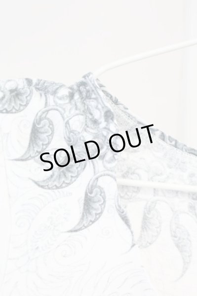 画像3: IFSIXWASNINE / BEDROCK-4HSC Tシャツ 0（レディース） ホワイトｘブルー系 T-25-06-19-018-IF-ts-YM-ZT190 (3)