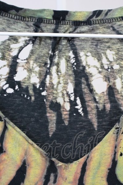 画像3: IFSIXWASNINE / EXOTIC BIRD/HSC+BR/M　デストロイTシャツ【メンズ1】 1 ブラック T-25-06-19-020-IF-to-YM-ZT190 (3)