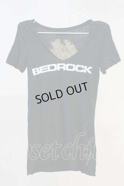 画像1: IFSIXWASNINE / BEDROCK-6/LSC Tシャツ 0（レディース） ブラック T-25-06-19-022-IF-ts-YM-ZT