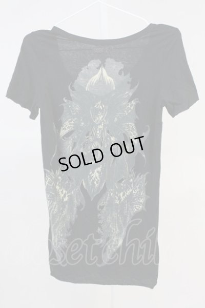 画像2: IFSIXWASNINE / BEDROCK-6/LSC Tシャツ 0（レディース） ブラック T-25-06-19-022-IF-ts-YM-ZT