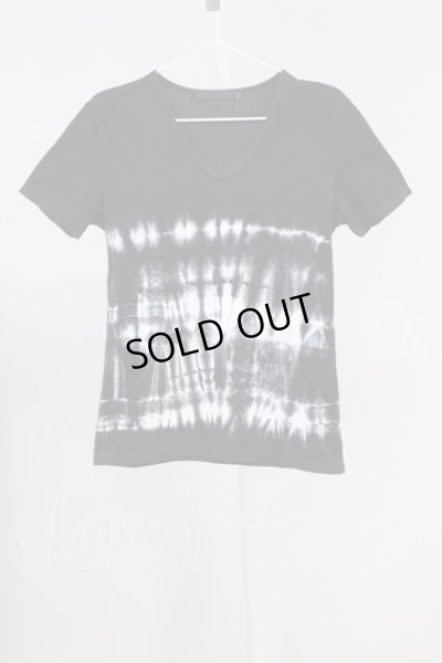 画像1: FUGA / Industry ムラ染め加工 Tシャツ 44 ブラック T-25-06-19-023-FU-ts-YM-ZT