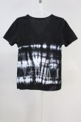画像2: FUGA / Industry ムラ染め加工 Tシャツ 44 ブラック T-25-06-19-023-FU-ts-YM-ZT (2)