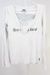 画像1: LGB / FIRE ROCK BIRD/LSV カットソー 0（レディース） ライトグレー T-25-06-19-024-LG-to-YM-ZT190 (1)