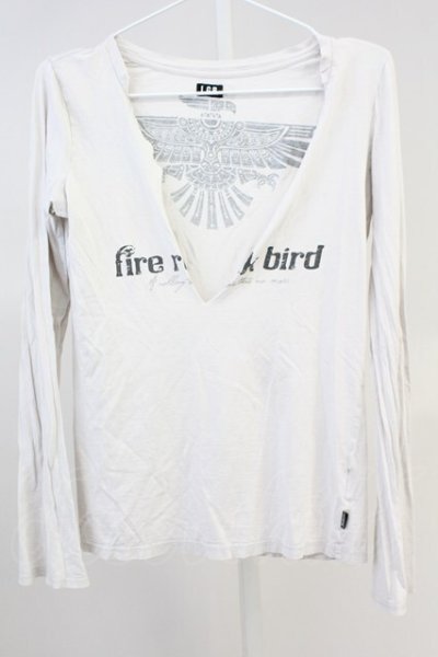 画像1: LGB / FIRE ROCK BIRD/LSV カットソー 0（レディース） ライトグレー T-25-06-19-024-LG-to-YM-ZT