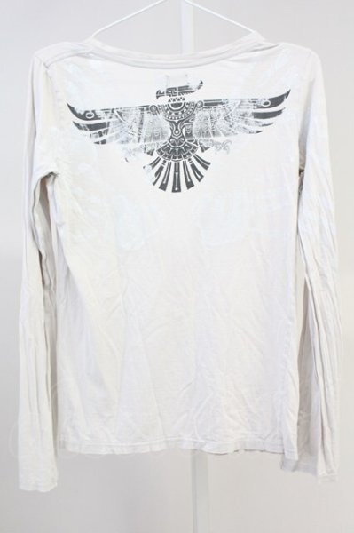 画像2: LGB / FIRE ROCK BIRD/LSV カットソー 0（レディース） ライトグレー T-25-06-19-024-LG-to-YM-ZT190 (2)