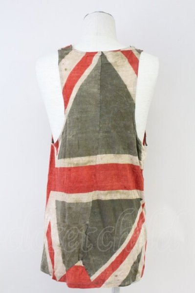 画像2: SHARE SPIRIT / ユニオンジャックドレープタンクトップ 36 マルチ T-25-06-19-001-SH-to-YM-ZT327 (2)