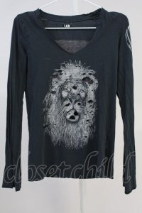 LGB / CIRCUS-L/LSC カットソー 0（レディース） ブラック T-25-06-19-028-LG-to-YM-ZT190