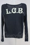 画像2: LGB / L.G.BJEANS/LSC/FP/WITH　カットソー 0（レディース） ブラック T-25-06-19-029-LG-to-YM-ZT (2)