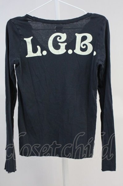 画像2: LGB / L.G.BJEANS/LSC/FP/WITH　カットソー 0（レディース） ブラック T-25-06-19-029-LG-to-YM-ZT190 (2)