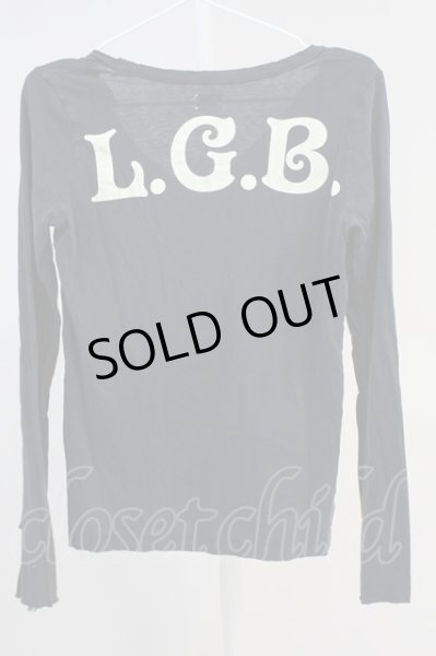 画像2: LGB / L.G.BJEANS/LSC/FP/WITH　カットソー 0（レディース） ブラック T-25-06-19-029-LG-to-YM-ZT190 (2)