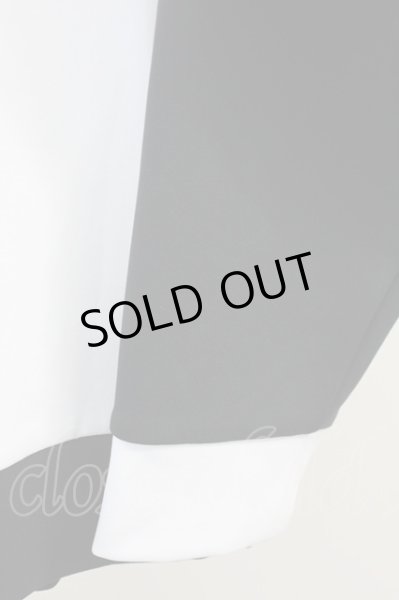 画像5: TORNADO MART / バイカラーZIPアクセントプルオーバーカットソー M ブラックｘホワイト T-25-06-19-030-TO-to-YM-ZT190 (5)