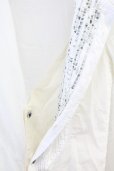 画像5: IFSIXWASNINE / TXS/G　アシンメトリーシャツ 0（レディース） ホワイトｘアイボリー T-25-06-19-031-IF-sh-YM-ZT