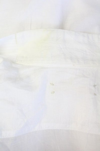 画像11: IFSIXWASNINE / TXS/G　アシンメトリーシャツ 0（レディース） ホワイトｘアイボリー T-25-06-19-031-IF-sh-YM-ZT327 (11)