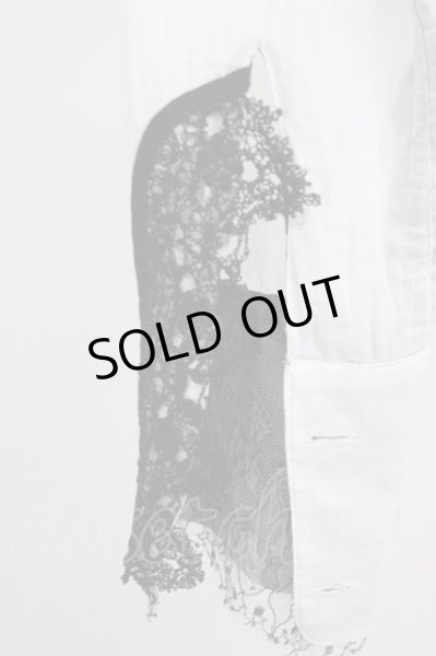 画像5: IFSIXWASNINE / TXS　リバーシブルシャツ  ホワイトｘブラック T-25-06-19-032-IF-sh-YM-ZT327 (5)