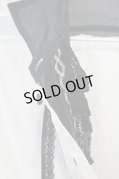 画像6: IFSIXWASNINE / TXS　リバーシブルシャツ  ホワイトｘブラック T-25-06-19-032-IF-sh-YM-ZT327 (6)