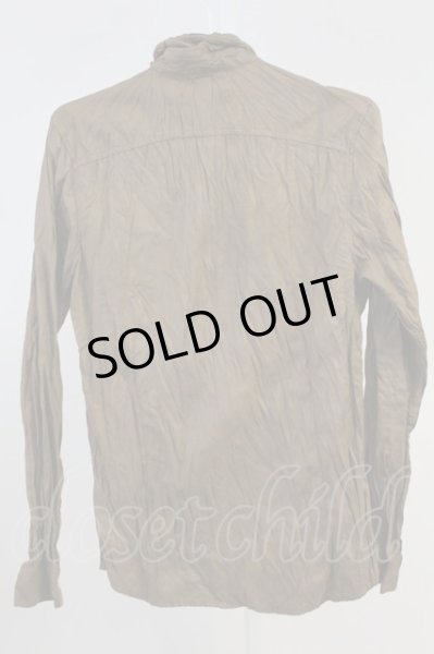 画像2: FUGA / Trifle スウェードシャツ 44 キャメル T-25-06-19-034-FU-sh-YM-ZT (2)