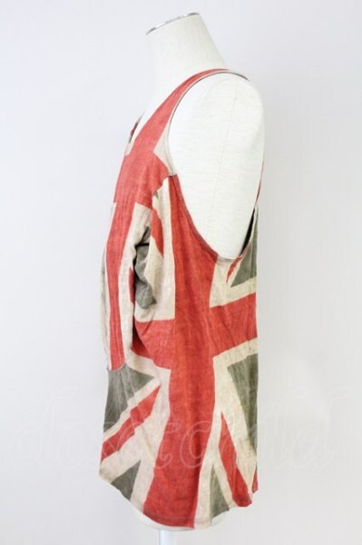 画像3: SHARE SPIRIT / ユニオンジャックドレープタンクトップ 36 マルチ T-25-06-19-001-SH-to-YM-ZT327 (3)