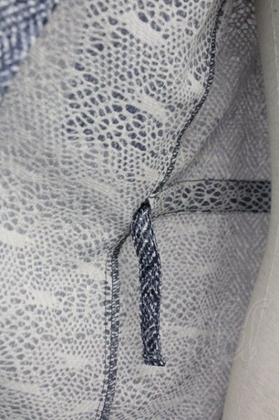 画像5: TORNADO MART / アシンメトリー半袖ドレープカーディガン  ブルー T-25-06-19-037-TO-to-YM-ZT328 (5)