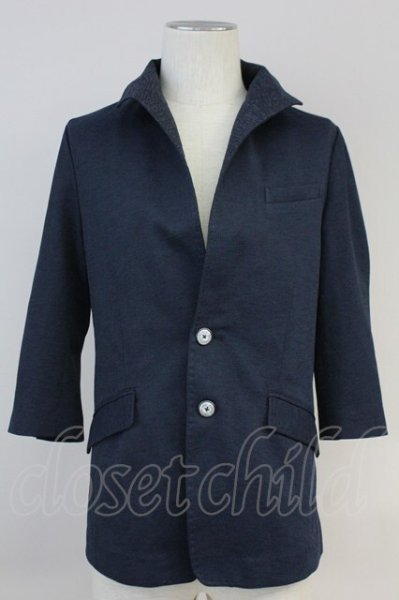 画像1: BUFFALO BOBS / COZZA-ESTATE(コッザ エステート) COOL-MAXイタリアンカラーテーラードジャケット 1-2 ネイビー T-25-06-19-038-BU-ja-YM-ZT328 (1)