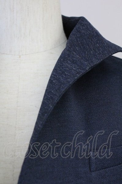 画像4: BUFFALO BOBS / COZZA-ESTATE(コッザ エステート) COOL-MAXイタリアンカラーテーラードジャケット 1-2 ネイビー T-25-06-19-038-BU-ja-YM-ZT328 (4)