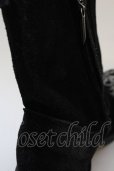 画像10: Hiromu Takahara / エンブロイダリースウェードブーツ 41 1/2（約27.5cm) ブラック T-25-06-19-039-Hi-sho-YM-ZT