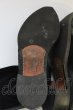 画像4: Hiromu Takahara / パッチワークレザーショートブーツ 42（約27cm) ブラック T-25-06-19-040-Hi-sho-YM-ZT-S006 (4)