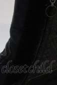画像8: Hiromu Takahara / パッチワークレザーショートブーツ 42（約27cm) ブラック T-25-06-19-040-Hi-sho-YM-ZT