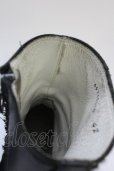 画像10: Hiromu Takahara / パッチワークレザーショートブーツ 42（約27cm) ブラック T-25-06-19-040-Hi-sho-YM-ZT