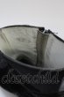 画像11: Hiromu Takahara / パッチワークレザーショートブーツ 42（約27cm) ブラック T-25-06-19-040-Hi-sho-YM-ZT-S006 (11)