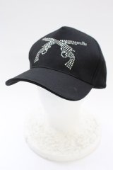 roar / スワロフスキークロスガンキャップ 1 ブラック T-25-06-19-047-ro-za-YM-ZT134