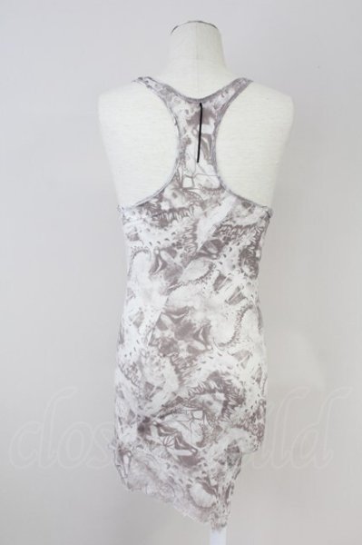 画像2: CATORCE / 総柄タンクトップ 0（レディース） グレー系 T-25-06-19-005-CA-to-YM-ZT327 (2)