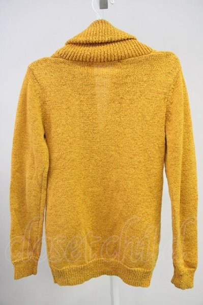 画像2: FUGA / HighPressure テープヤーンカーディガン 44 マスタード T-25-06-27-016-FU-to-YM-ZT139 (2)
