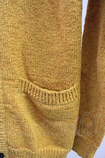 画像3: FUGA / HighPressure テープヤーンカーディガン 44 マスタード T-25-06-27-016-FU-to-YM-ZT139 (3)