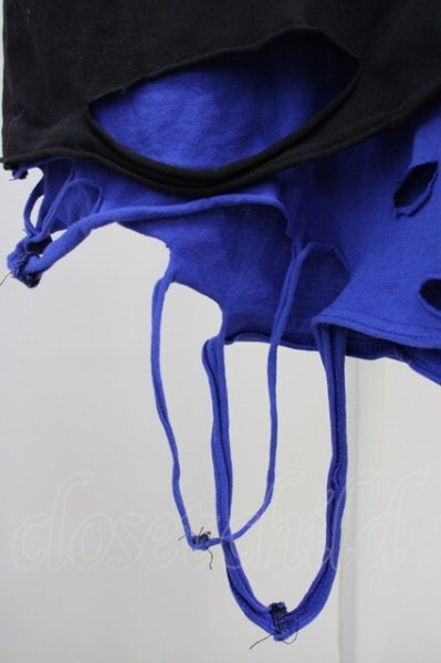 画像6: CIVARIZE / オパールダメージロングタンクトップ 46 ブラックｘブルー T-25-06-27-002-CI-to-YM-ZT042 (6)