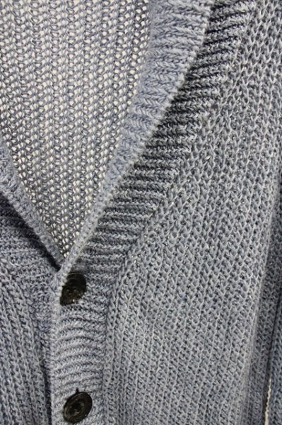 画像3: GOSTAR DE FUGA / Mercato サマーニットショールカーディガン 44 ライトブルー T-25-06-27-017-GO-to-YM-ZT139 (3)