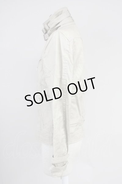 画像3: TORNADO MART / スタンドネックシングルライダースジャケット M ベージュ T-25-06-27-018-TO-ja-YM-ZT (3)