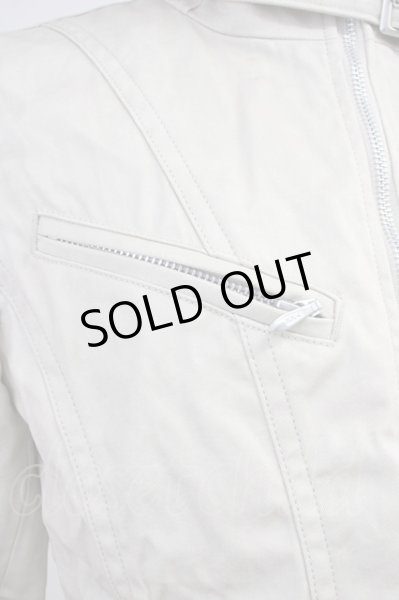 画像5: TORNADO MART / スタンドネックシングルライダースジャケット M ベージュ T-25-06-27-018-TO-ja-YM-ZT (5)